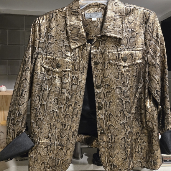 Arch Hill Jackets & Blazers - Snake Print Blazer